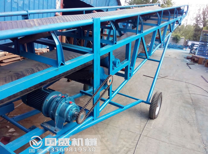 伸縮皮帶機(jī)局部圖 伸縮皮帶機(jī)局部圖